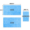 Summer Natural Cold Cooling Gel Mat Bed Pillow Pad Comfortable Cushion Portable