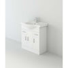 Bathroom Cabinet Vanity Unit Sink Basin Storage White Ceramic Bundle Furniture