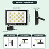 LED Floodlight 10W-500W Spot Security Flood Lights Light Outdoor Garden Lamps