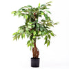 Garden Gear Artificial Ficus Tree 90cm 150cm Faux Plant Indoor Outdoor Pot Plant