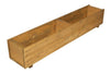 Rectangular Wooden Planters Garden Outdoor Flower Plant Pot Boxes Wood Large
