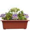 70cm Trough Long Window Box Planter Flower Box Garden Plastic Plant Pot Planter