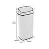 Smart Trash Can Touch Free Automatic Sensor Waste Basket Garbage Rubbish Dustbin