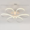 LED Ceiling Light Modern Aluminium Chandelier Lamp Kitchen Bed Living Room