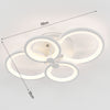 Modern LED Ceiling Light Chandelier Pendant Lamp For Kitchen Dining Living Room