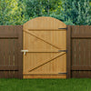Privacy Wooden Garden Gate Pedestrian Fence Gate Porch Decorative Fence Panel