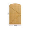 Wooden Garden Gate Pedestrian Wooden Gate Timber Entrance Pathway Cottage Gate