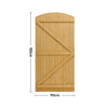 Wooden Garden Gate Pedestrian Wooden Gate Timber Entrance Pathway Cottage Gate