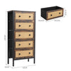 3/4/5/6/8 Drawer Chest of Drawers Dresser Bedside Storage Organizer Unit Bedroom