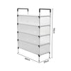 Dustproof Shoe Cabinet Rack Storage Cupboard Footwear Stand Hallway Shelves