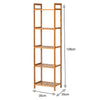 3/4/5 Tier Bamboo Shoe Rack Footwear Organiser Wooden Book Storage Shelves Stand