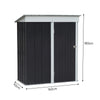 6x4.5 5x4ft Outdoor Large Shed Plastic Garden Tools Bike Storage Shed House UK
