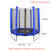 Large 8FT 10FT 12FT Kids Trampoline Jump Mat Safe Net Spring Pad Jump Exercise