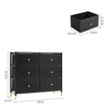 Fabric Dresser Organizer Storage Chest of Drawers Bedroom Living Room Cabinet