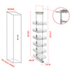 Kitchen Pull Out Drawer Cabinet Glide Organizer Metal Wire Storage Basket Shelf