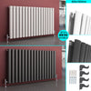 Horizontal Vertical Radiator Flat Panel Oval Column Heating Rad 1800/1600/600