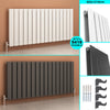 Horizontal Vertical Radiator Flat Panel Oval Column Heating Rad 1800/1600/600
