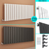 Horizontal Vertical Radiator Flat Panel Oval Column Heating Rad 1800/1600/600