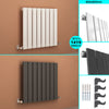 Horizontal Vertical Radiator Flat Panel Oval Column Heating Rad 1800/1600/600
