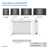 2 3 Column Horizontal Radiator Traditional Central Heating Cast Iron Style Rads