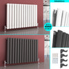 Horizontal Vertical Radiator Flat Panel Oval Column Heating Rad 1800/1600/600