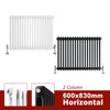 Traditional Radiator 2 3 Column Horizontal Vertical Cast Iron Style Vintage Rads