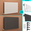Horizontal Vertical Radiator Flat Panel Oval Column Heating Rad 1800/1600/600