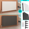 Horizontal Vertical Radiator Flat Panel Oval Column Heating Rad 1800/1600/600