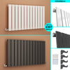 Horizontal Vertical Radiator Flat Panel Oval Column Heating Rad 1800/1600/600