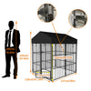Heavy Duty Large Dog Kennel Crate Robust Pet House Cage Spacious Playing Playpen