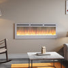 40/50/60/70/80/100 inch Insert/ Wall Mounted LED Fireplace Electric Inset Fire