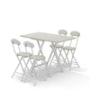 Folding Table & Chairs Breakfast Bar Kitchen Dining Room 3/5 Piece Furniture Set