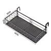Metal Flower Holder Shelf Balcony Hanging Pots Basket Plant Garden Wall Storage