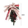 Christmas Pendant Swag Wreath Wall Door Hang Garland Xmas Tree Artificial Plant