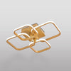 Square/Ring LED Ceiling Lamp Cool White Light Chandelier Fixture Bedroom Living