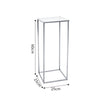 60/80/100cm Metal Flower Stand Plinth Pedestal Wedding Table Centerpiece Display