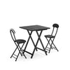 Small Breakfast Room Folding Space Saving Dining Table Chairs Camping Patio Cafe