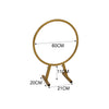 Metal Circle Arch Stand Wedding Birthday Decoration Background Wrought Prop Pipe