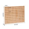 Car Model Display Case 1:64 Toy Car Wood Storage Box Collection Showcase Shelf