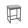 Retro Kitchen Breakfast Bar Stool Chair with Footrest Counter Height High Seat