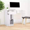 Computer Desk Study Table Writing Shelves Home Office Wooden Workstation Laptop