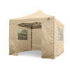 All Seasons Gazebos 3mx3m Heavy Duty Waterproof Pop up Gazebo 4 Side Walls