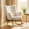 Nursing Rocking Chair Nursery Glider Rocker Armchair for Living Room Refurbished