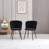 Dining Chairs Set of 2/4 Velvet Kitchen Chairs with Metal Legs