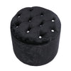 Velvet Dressing Table Stool Ottoman Footstool Chair Pouffe Seat Bedroom Vanity