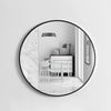 40/50/60/80cm Bathroom Mirror Round Frame Home Glass Wall Mounted Vanity Circle