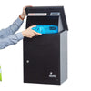 Medium Parcel Delivery Drop Box Lockable Home Storage Letter Post Box