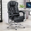 Executive Office Chair Swivel Recliner Computer Desk Gaming Chair with Footrest