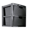 Large Rattan Drawer Storage Unit 2/3/4 Drawers Units Bedroom Office Desktop Draw