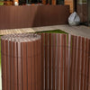 PVC Garden Screening Roll Fence Privacy Border Panel Bamboo Effect Fencing Cover
